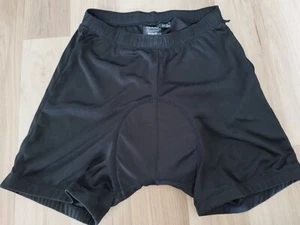 Crivit Herren Fahrradhose Gr. S 44/46 Radlerhose schwarz kurz gepolstert - Bild 1 von 3
