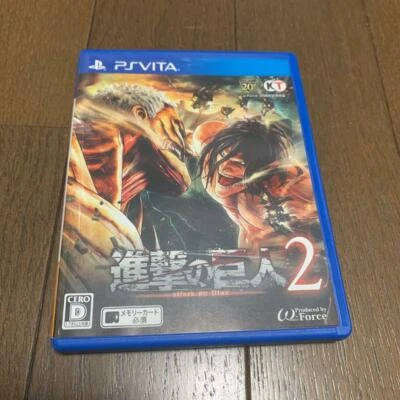 PS Vita Attack on Titan Shingeki no Kyojin 2 Koei Tecmo PlayStation Vita Japan - Image 1 of 3
