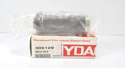 Hydac Filterelement 306129 / 0030 D 100 W | Länge ca. 95mm | Ø ca. 35mm NEU OVP