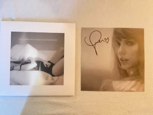 The Tortured Poets Department Vinyl With Bonus Track The Manuscript Hand Signed - Picture 1 of 1