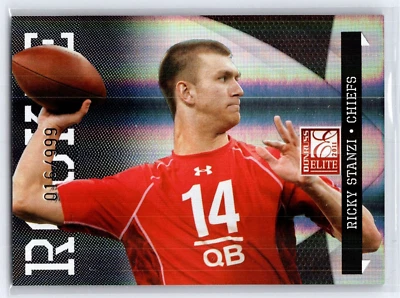 2011 Donruss Elite - Rookie #181 Ricky Stanzi /999 (RC) - Image 1 of 2