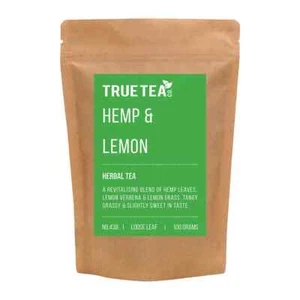 Hemp & Lemon Herbal Tea (No.438) - Loose Leaf Tea - Hemp Leaves - True Tea Co. - Picture 1 of 1
