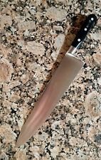 Vintage Sabatier Sabinox Stainless Steel Chefs Knife France 11.5" Blade Sharp