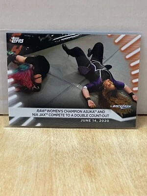 2021 Topps WWE Women's Division #27 ASUKA / NIA JAX - Image 1 of 2