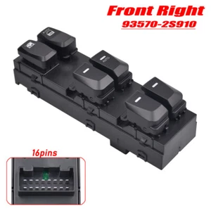 'Auto' Front Right For Hyundai Tucson 2009-2015 Power Window Switch 93570-2S910 - Bild 1 von 9