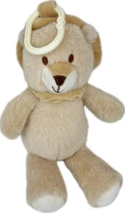 KellyBaby Plush Toy 10 Inch Brown Cuddle Baby Lion Clip On Stuffed Animal Rattle - Picture 1 of 1