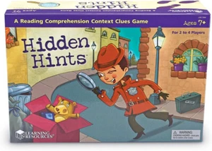 Learning Resources Hidden Hints Mystery Word Game Reading Comprehension Context - Picture 1 of 14