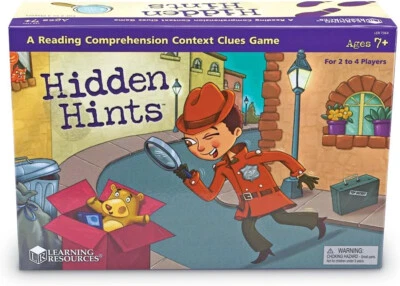 Learning Resources Hidden Hints Mystery Word Game Reading Comprehension Context - Image 1 of 4