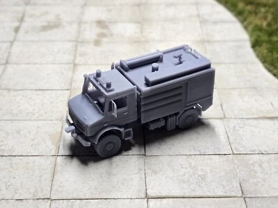 Rosenbauer TLF3000  U5023 Unimog Feuerwehr H0 1:87 Inkl Verglasung  - Bild 1 von 4