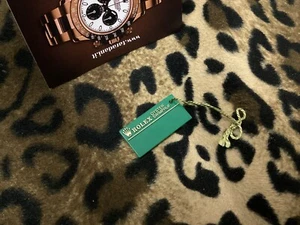 2000 P Ser.  ROLEX DATEJUST 16234 GREEN PRICE TAG     TARGHETTA PREZZO VERDE - Picture 1 of 3