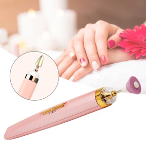 Electric Nail Art Drill Pen Handle File Polish Grinder Machine USB Charging US - Picture 1 of 14