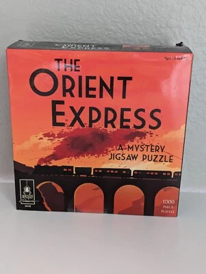 Rompecabezas The Orient Express A Mystery 1000 piezas asesinato Agatha Christie Foto 1 de 3