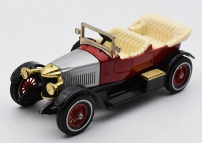 Matchbox MoY Yesteryear Y2 1914 Prince Henry Vauxhall red wheels. Lesney England - Image 1 of 4