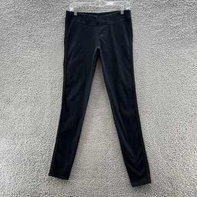Prairie Underground Pants Womens Large Black Denim Skinny Slim Leg Pull On - Image 1 of 4