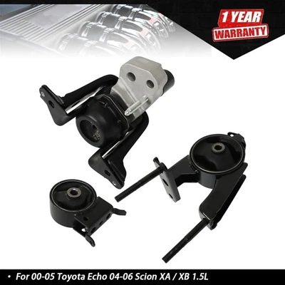 Juego de montaje de motor y transmisión para 00-05 Toyota Echo 04-06 Scion XA / XB 1,5 L Foto 1 de 4