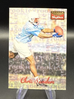 1995 Skybox Premium - Chris Sanders #184 (RC) - Image 1 of 2