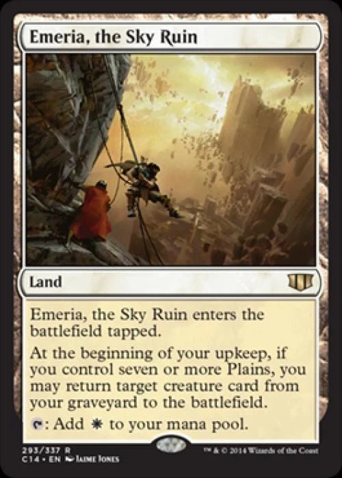 Emeria, the Sky Ruin - Medium Play MTG Commander 2014 Edition - Image 1 of 1
