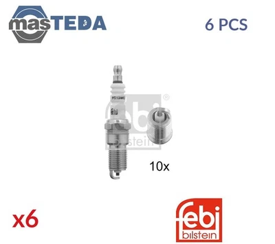 13438 ZÜNDKERZE ZÜNDKERZEN FEBI BILSTEIN 6PCS FÜR PEUGEOT 305 II,205 I,204 - Bild 1 von 4