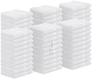 Vielseitige 60er Pack 12x12 Zoll Baumwolle Waschlappen - weich, saugfähig & Bio - Bild 1 von 8