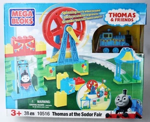 2010 MEGA BLOKS 10516 THOMAS & FRIENDS AT THE SODOR FAIR 38 pcs NEW ! - Picture 1 of 6