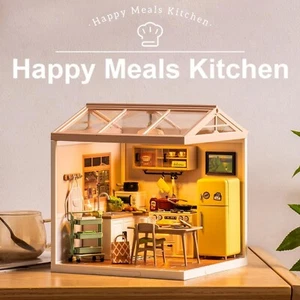 Rolife LED Expandable Miniature House DIY Miniature Dollhouse Kids Building Toys - Picture 1 of 8