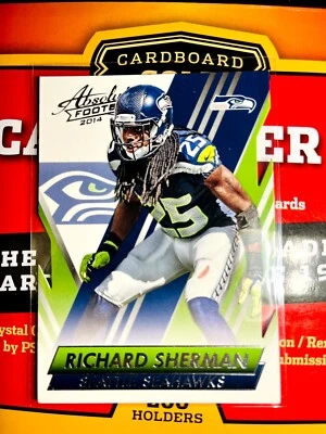 Richard Sherman 2014 Absolute Retail #22 (104646) Football Card V553 - Image 1 of 2