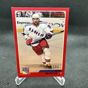 Petr Nedved 2003-04 O-Pee-Chee Hockey Red Parallel  #1 Serial #d 100/100 Rare - Picture 1 of 3