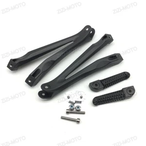 Brand new Black Rear Passenger Foot Pegs Bracket Fit For Yamaha YZF-R1 2004-2008 - Bild 1 von 6