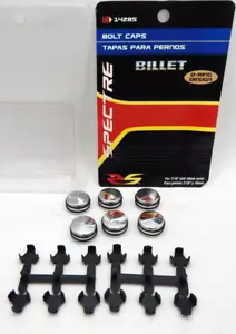 Engine Chrome Dress Up Show Car Bolt Cap Covers 7/16 inch 10 mm - Picture 1 of 4