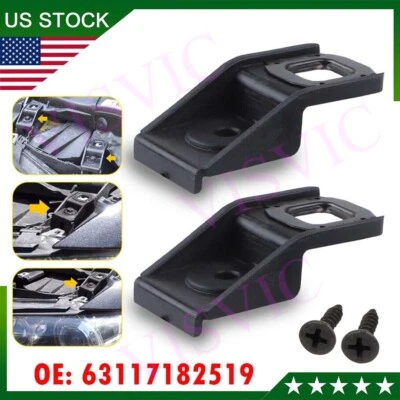 For 2007-2013 BMW 328i 335i 335is Base Headlight Mount Tab Repair Kit w/ Screw - Image 1 of 4