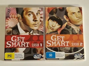 Get Smart Seasons 1&2 DVD Region 4 - As New - Picture 1 of 3