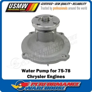 Water Pump suits 1975-78 Chrysler, Cast Aluminium, US1040 - Picture 1 of 5