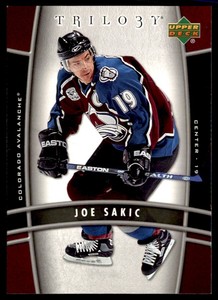 2006-07 Upper Deck Trilogy Joe Sakic Colorado Avalanche #24