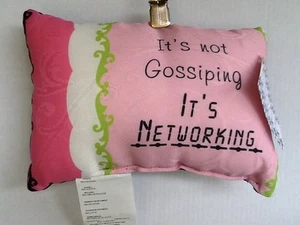 Non è Pettegolezzo Its Networking Word Cuscino Lancio Cuscino - Foto 1 di 2