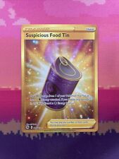 Pokemon Card Suspicious Food Tin 080/073 Secret Rare Champions Path  Near Mint 