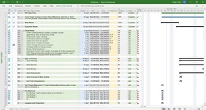 Project Management Templates, Excel Project Planner, PowerPoint Slides - Picture 1 of 23