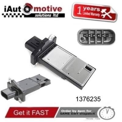 FORD TRANSIT MK7 MK8 RANGER MASS AIR FLOW METER MAF SENSOR 2.2 3.2 TDCI 1376235 - Image 1 of 4