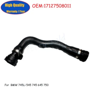 Cooling System Connection Hose Fit for BMW 745Li 545 745 645 750 17127508011 - Foto 1 di 5