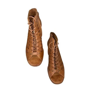 PAUL GREEN Bali Sandalia Botín con Cordones ZAPATOS BOTÍN CUOIO CAYANNE 7.5 US/5AU - Imagen 1 de 7