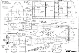 Magnattila 56" sport r/c WW1 type model plan - Picture 1 of 1