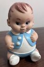1967 Chubby Boy 8" Rubber Toy Squeeze Doll Plumpees Uneeda Doll Company Squeeks 