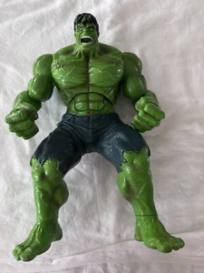 2008 Marvel Hulk Smash N' Stomp Modellino Parlante LightUp Eyes Hasbro - Foto 1 di 9