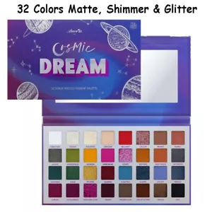 Paleta de sombras de ojos Amorus Cosmic Dream 32 colores mate brillo metálico - Imagen 1 de 4