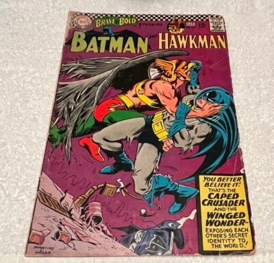 Brave and the Bold #70 March 1967  Batman and Hawkman Silver Age Preowned - Image 1 of 4