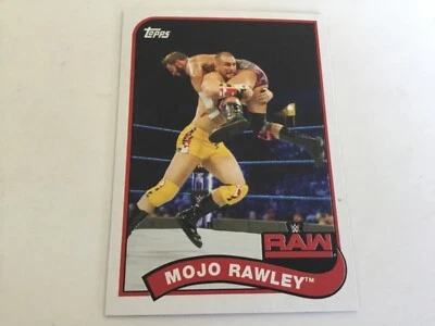 2018 Topps WWE Heritage Wrestling Card #51 Mojo Rawley mint - Image 1 of 2