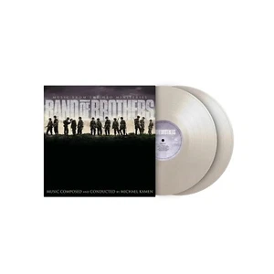 MICHAEL KAMEN - Band Of Brothers 2025 Dutch 180 Gram White Vinyl 2 LP Set New - Picture 1 of 1