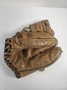 Vintage Leder Wilson H K 2627 Baseball Handschuh Mitt Deep Set Tasche Japan - Bild 1 von 5