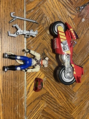 1993 Galoob Biker Mice From Mars Vinnie With Radical Rocket Sled 100% COMPLETE - Image 1 of 4