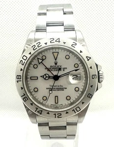 Rolex Explorer II 16570 Tiffany & Co Signed White dial Highly collectible *Rare - Picture 1 of 22
