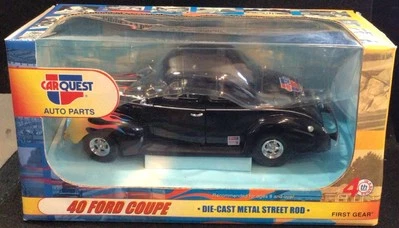 Car Quest First Gear 1940 Ford Coupe Street Rod Die-Cast New In Box - Image 1 of 4